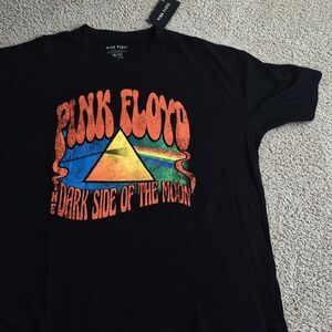 Pink Floyd Black Graphic Tee